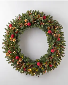 Vermont White Spruce® Bordeaux Wreath Vermont White Spruce® Bordeaux Wreath