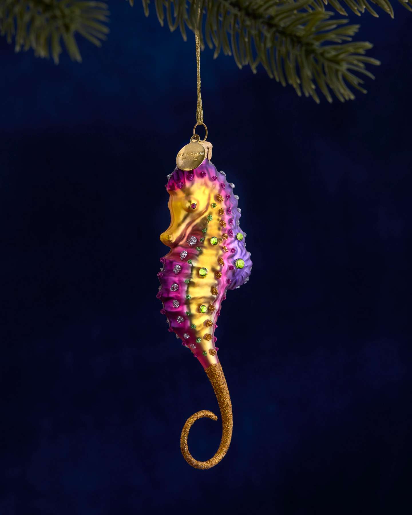 Balsam Hill Studio Seahorse Ornament