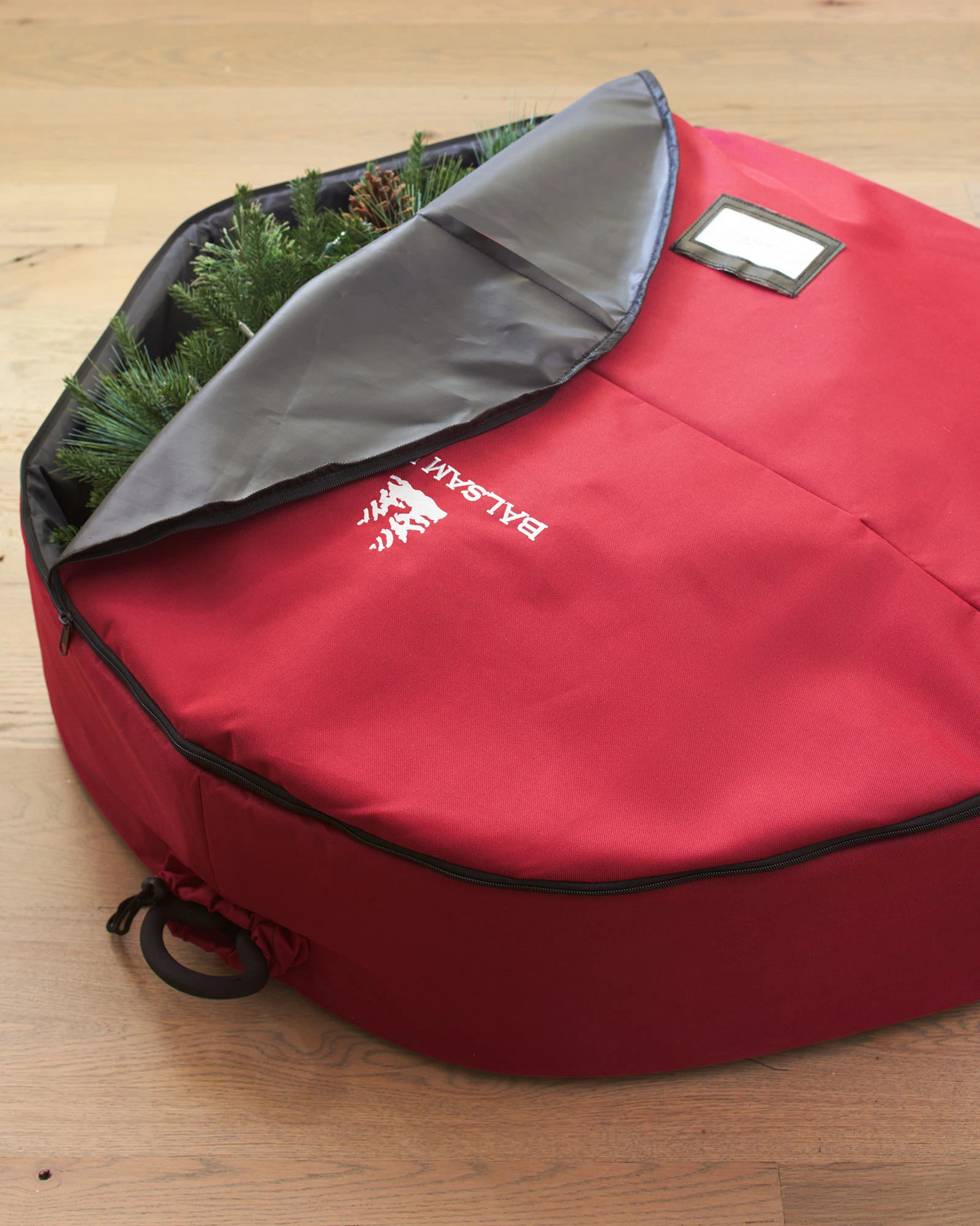 Artificial Christmas Wreath Storage Bag Balsam Hill