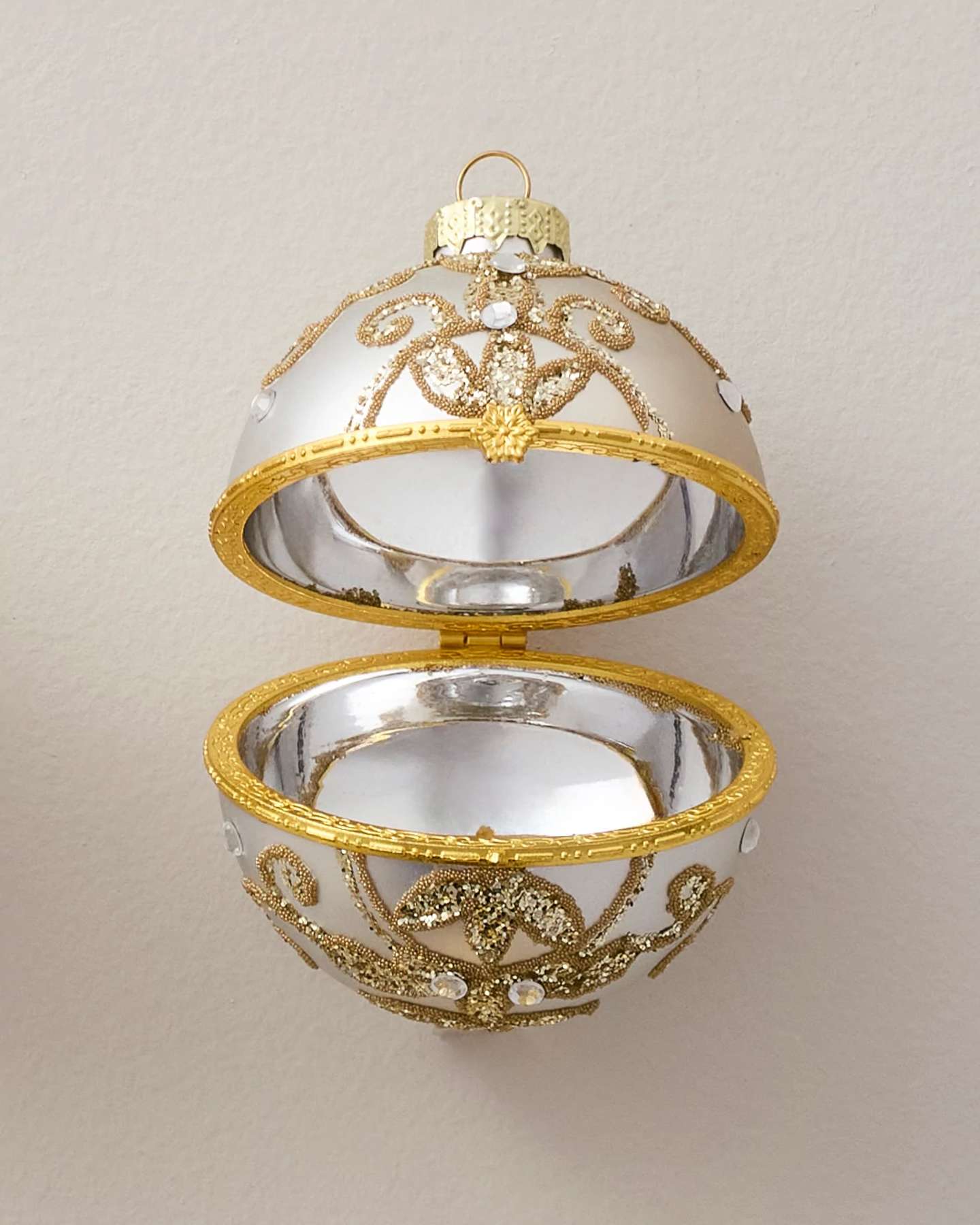 BH Heritage Jeweled Large Ornaments, Set of 4
