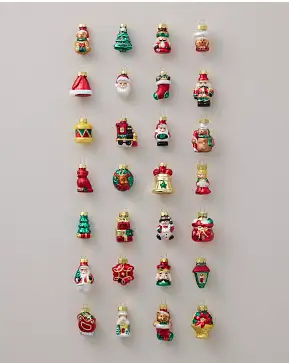 Christmas Nostalgia Mini Ornament Set Christmas Nostalgia Mini Ornament Set