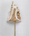 Gold Father Christmas Tree Topper by Balsam Hill