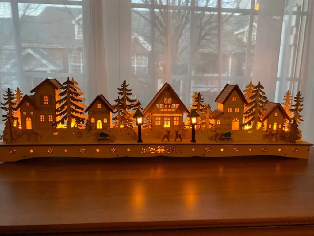 wooden-christmas-mantel-village-decoration-balsam-hill