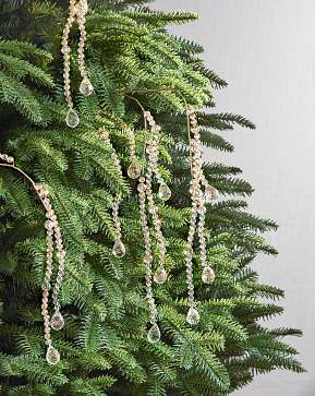 Champagne Crystal Drop Tree Pick Set Champagne Crystal Drop Tree Pick Set