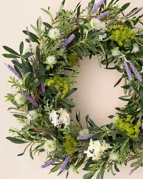 French Market Floral Wreath by Balsam Hill SSCR