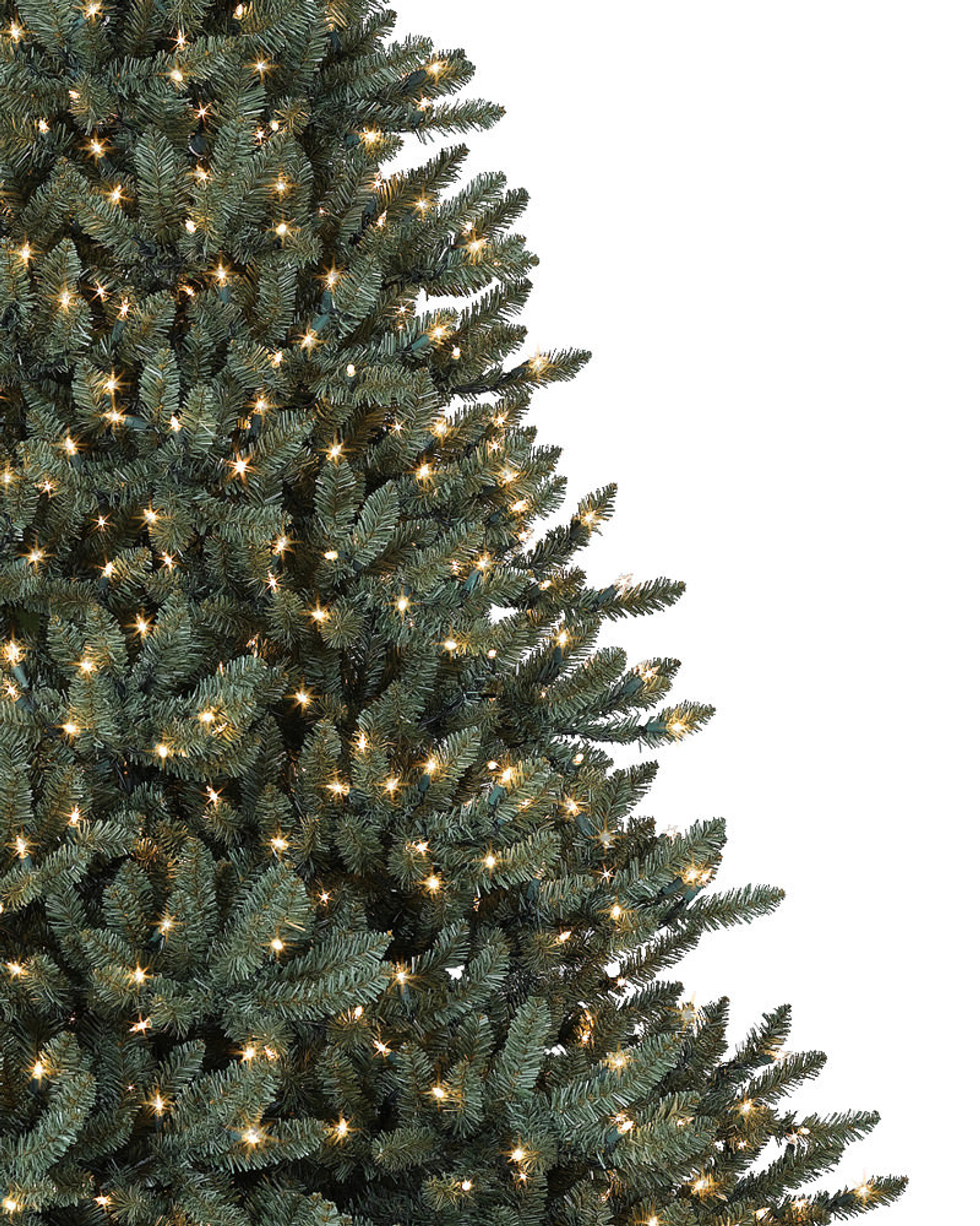 Pre lit blue online spruce christmas tree