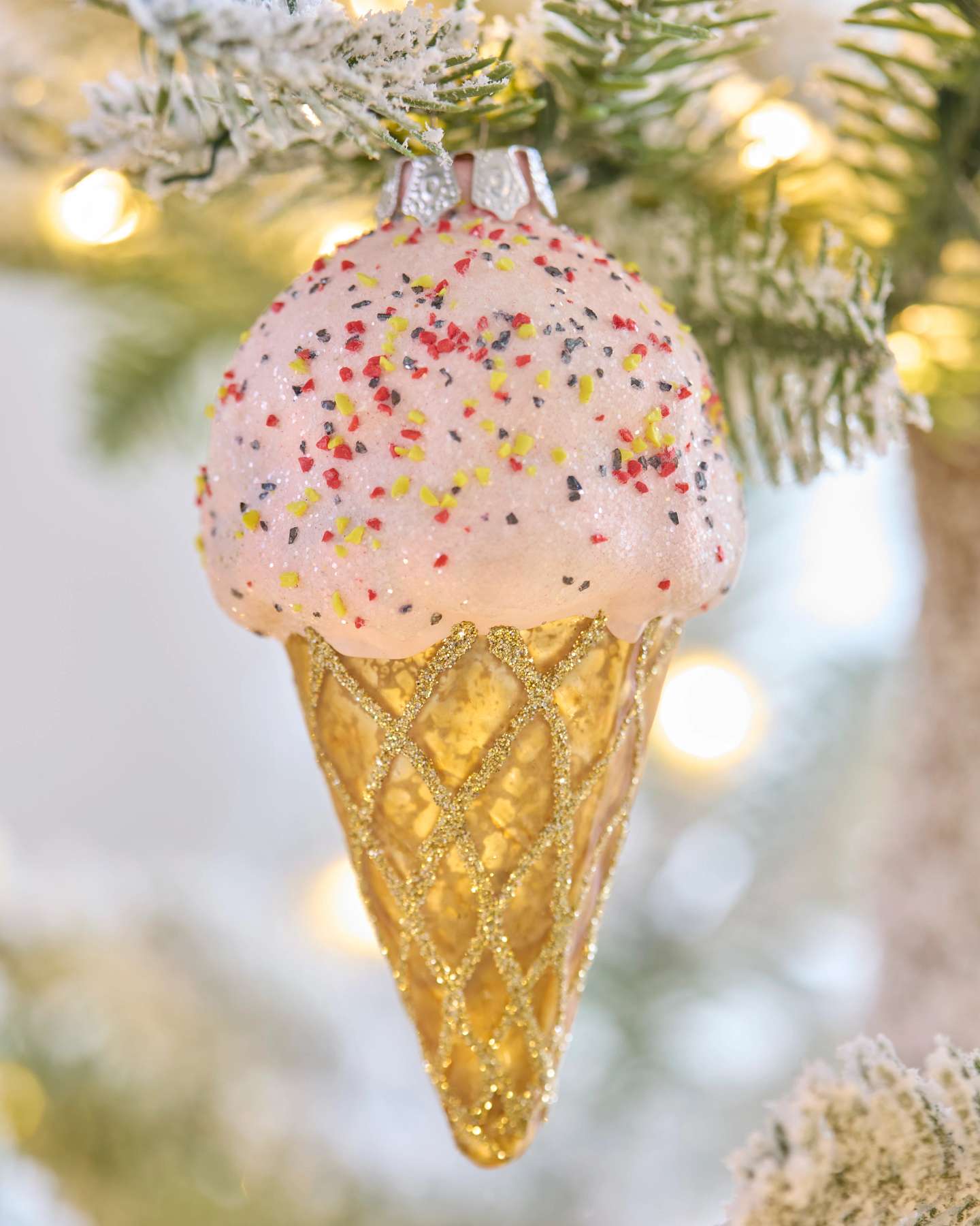 Weihnachtsbaumschmuck-Set Festliche Leckereien aus Glas