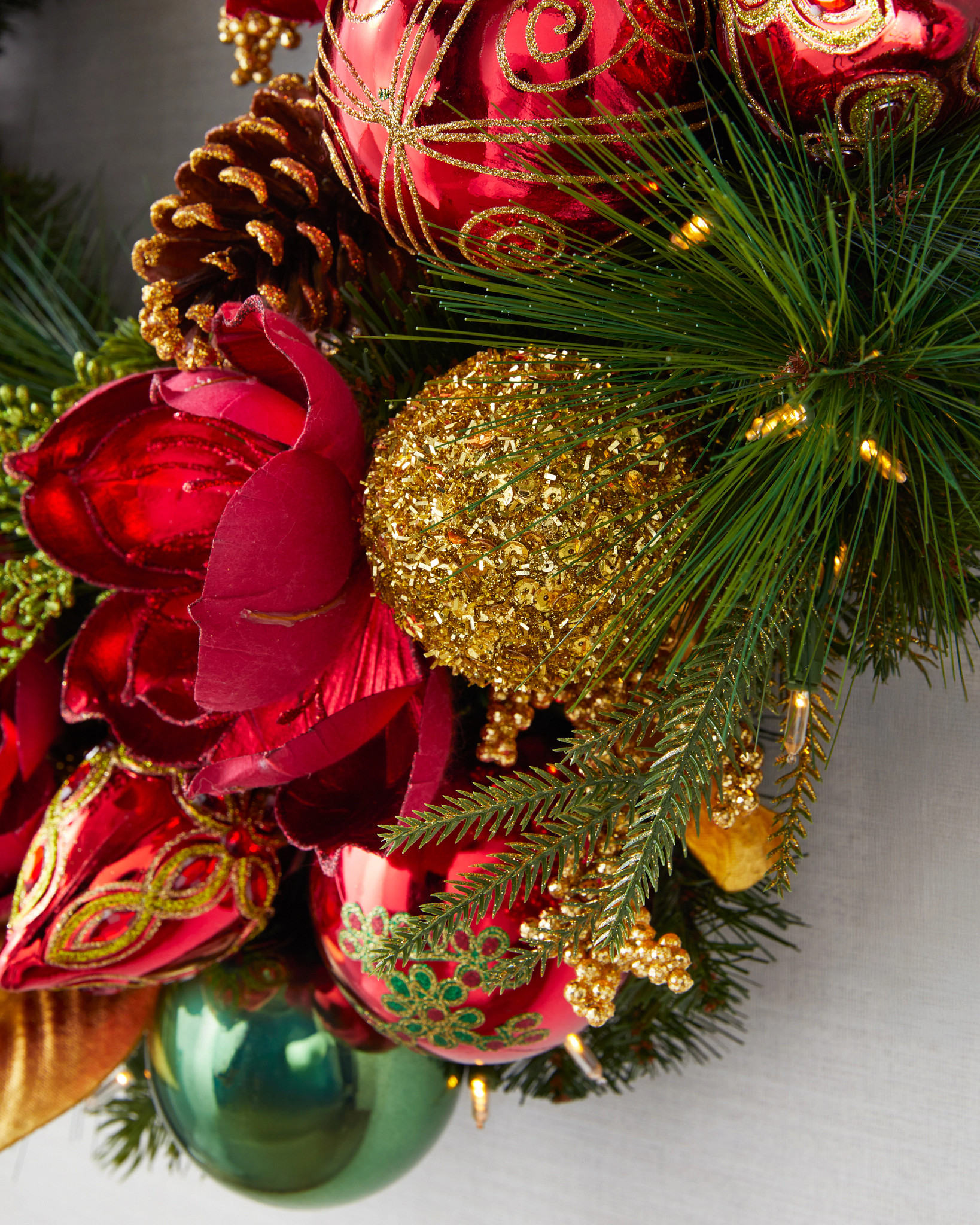 Outdoor Holiday Grandeur Artificial Wreath | Balsam Hill