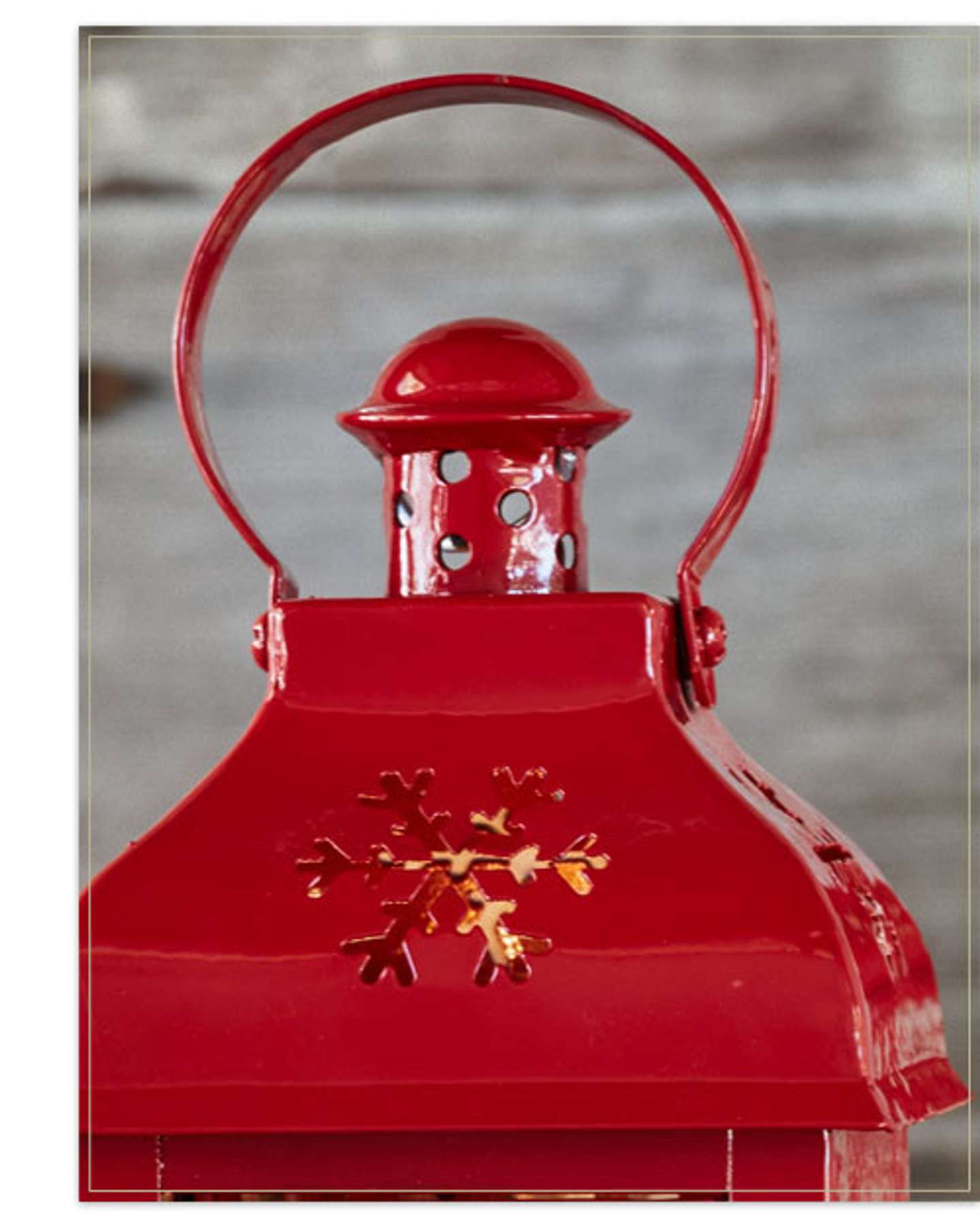 Balsam Hill Outdoor LED Holiday Lanterns Set of 2
