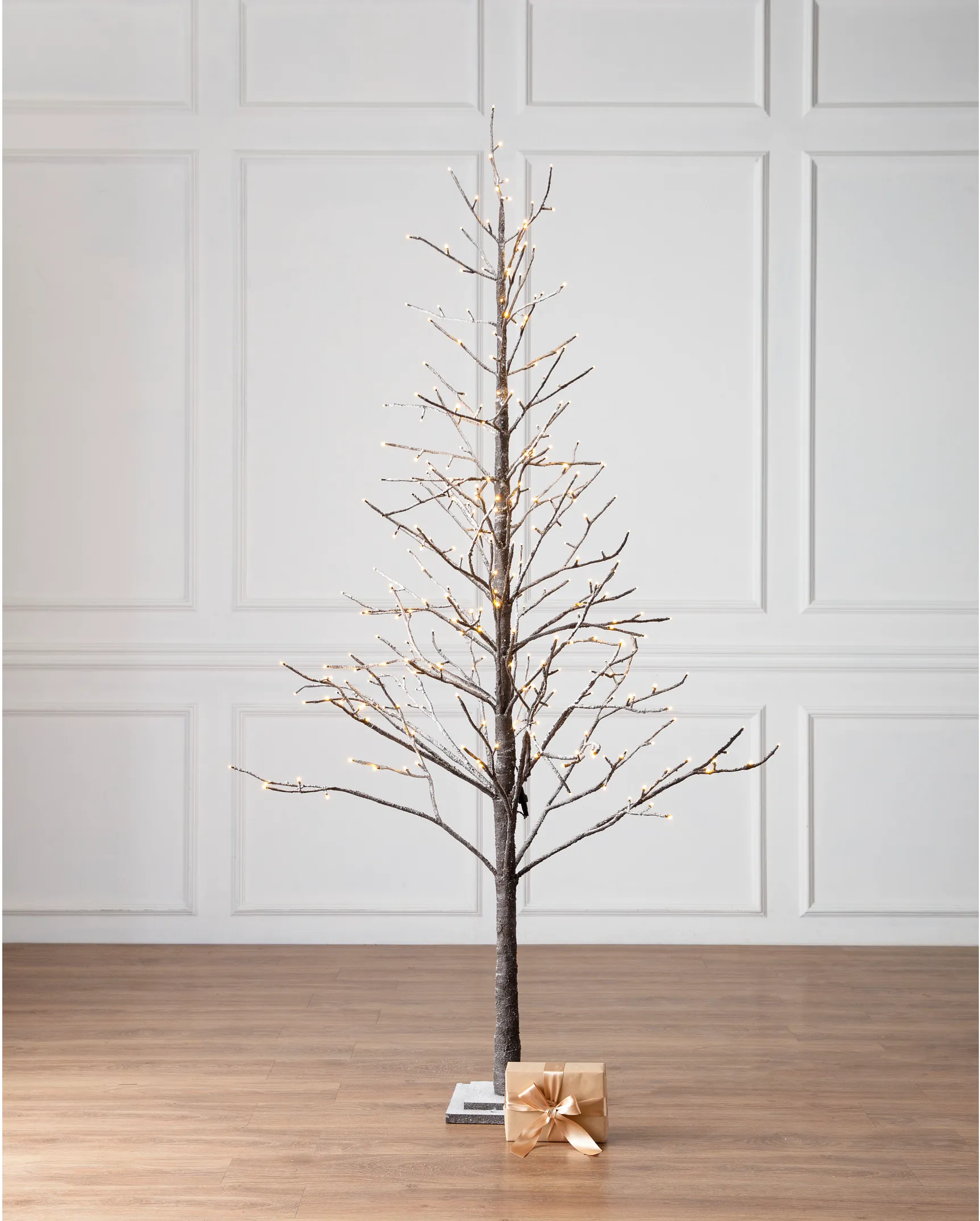 Snowy Branch LED Artificial Christmas Trees Balsam Hill
