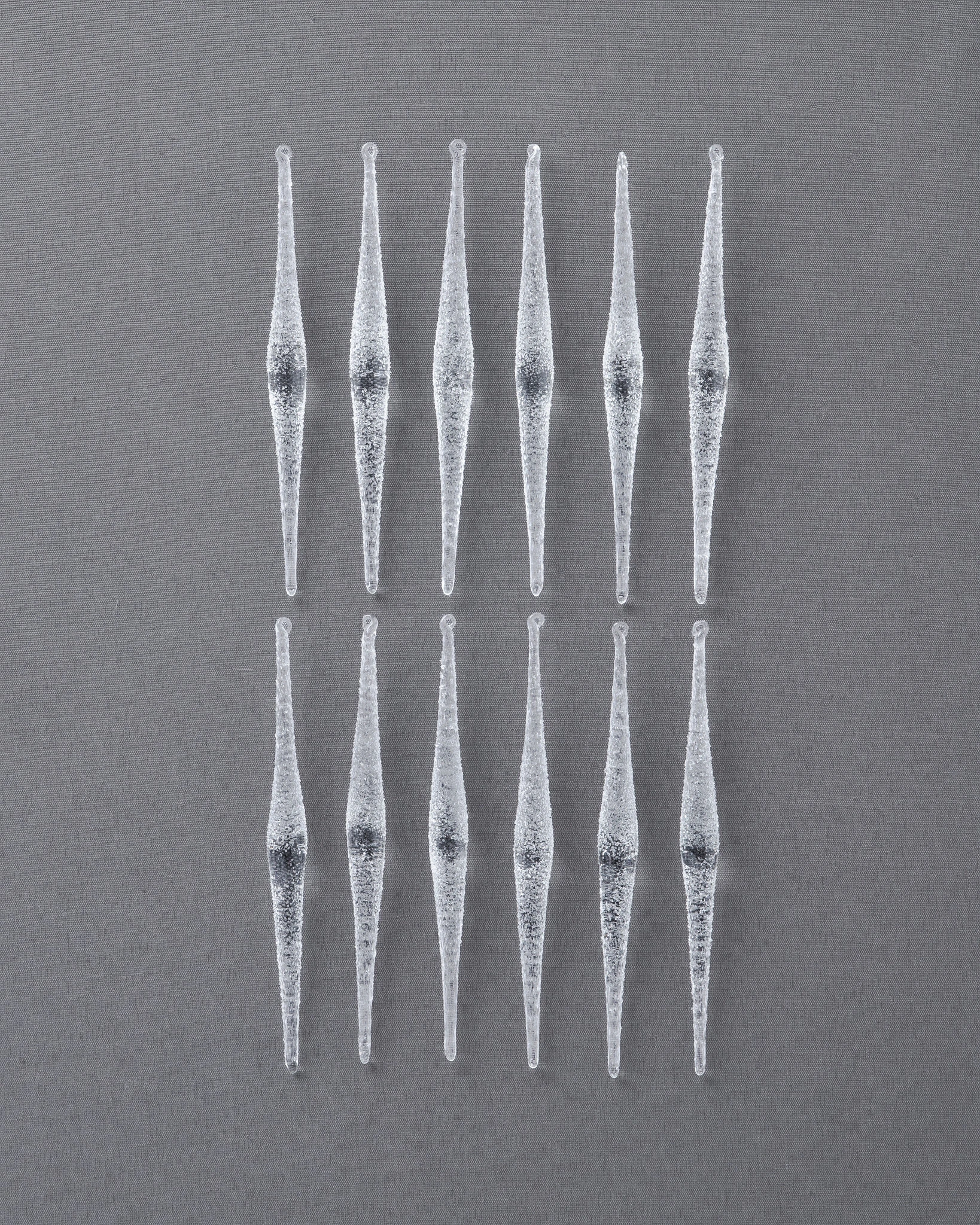 Icicle Ornament Set 12 Pieces by Balsam Hill SSC