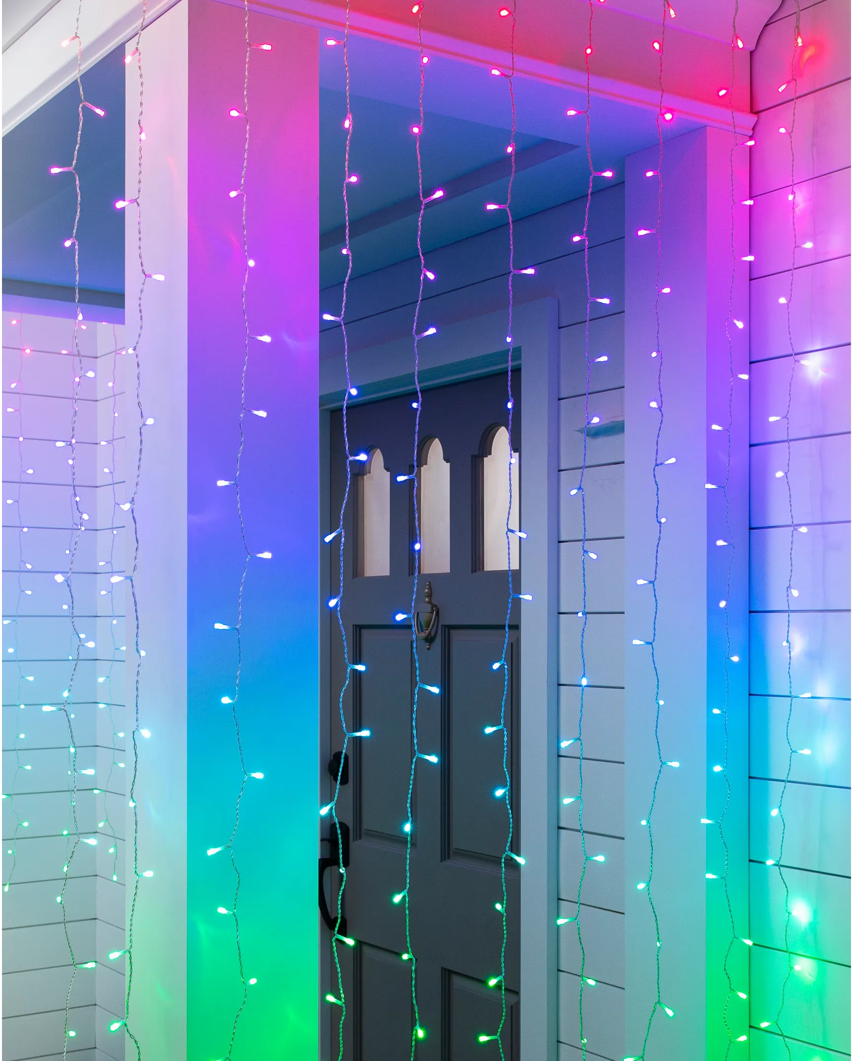 Twinkly LED light curtain, RGB+W, 210 LEDs • Fairy lights &