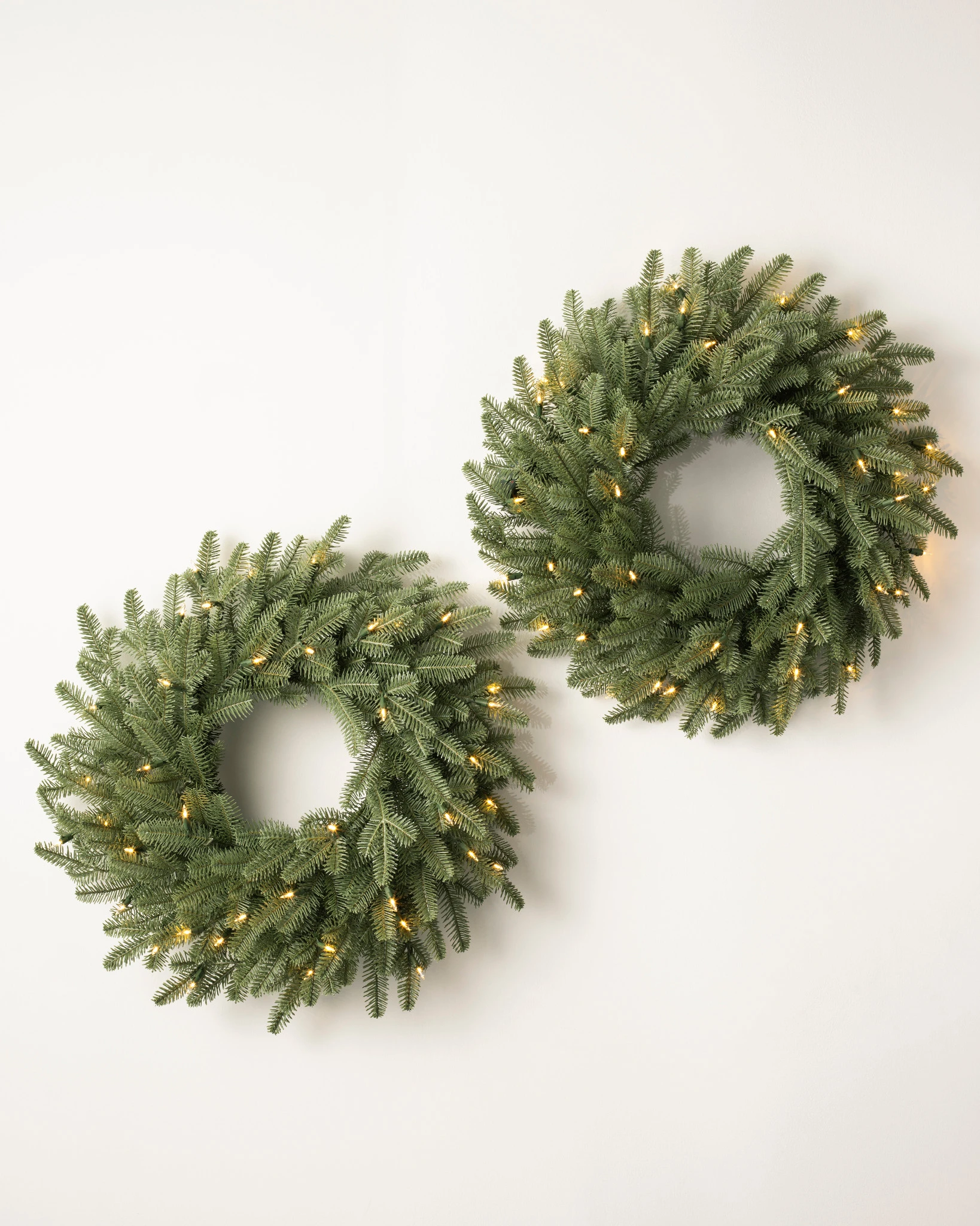 BH Balsam Fir Wreath Set of 2 by Balsam Hill SSC 40