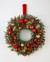 Outdoor Christmas Charm Wreath by Balsam Hill