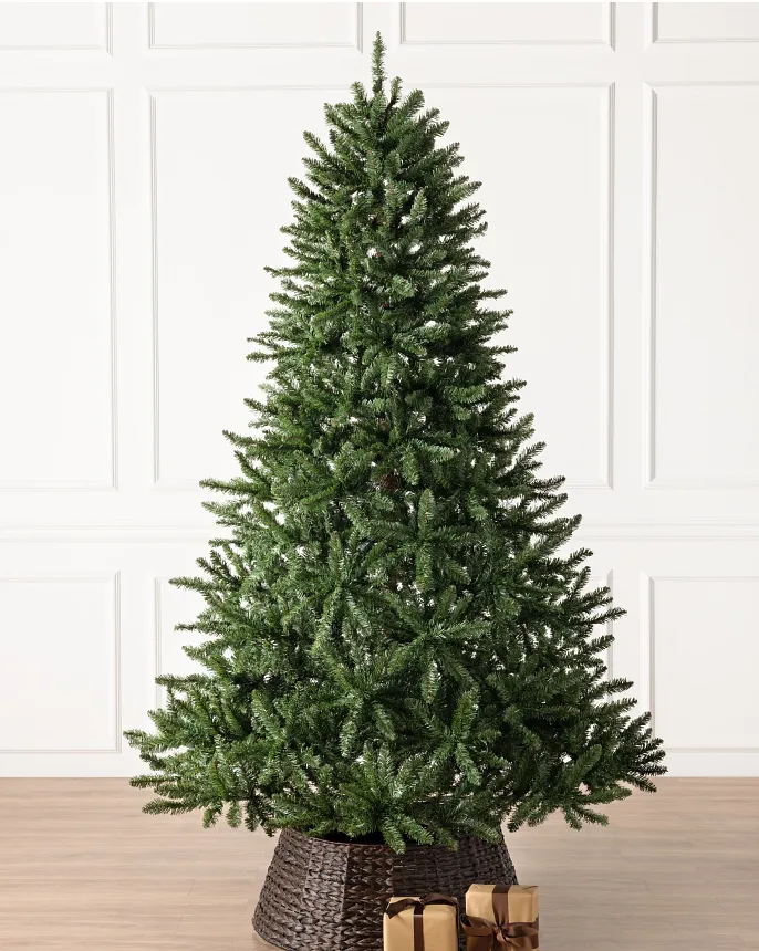 7 foot christmas discount tree no lights