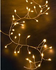 Balsam Hill warm white cluster large fairy light string product photo