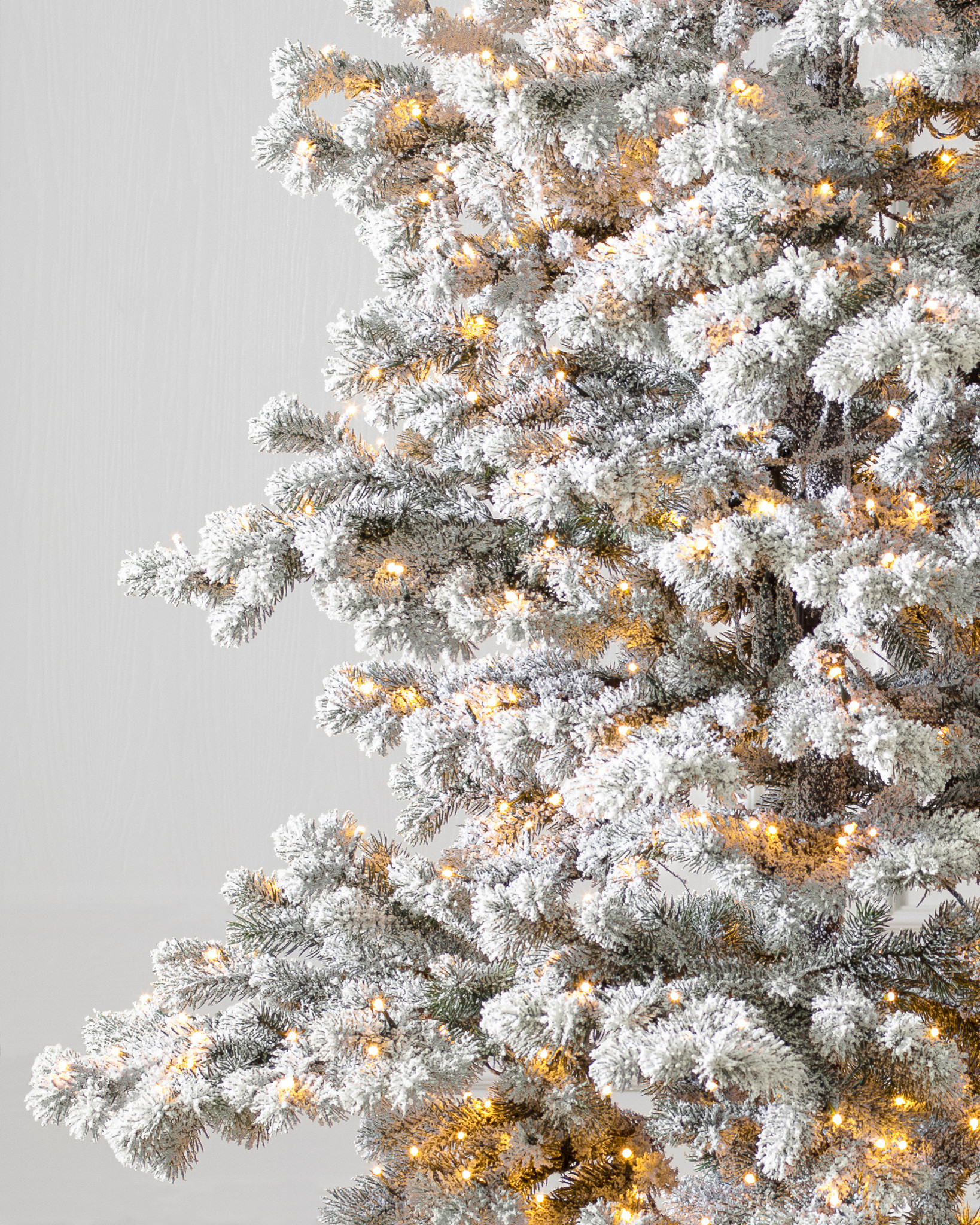 Frosted Yukon Spruce Christmas Tree Balsam Hill