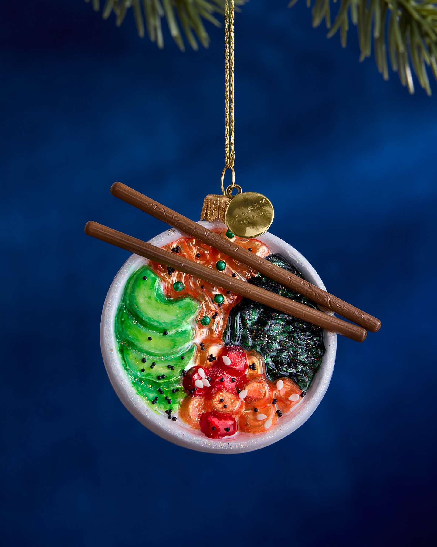 Balsam Hill Studio Poke Bowl Ornament