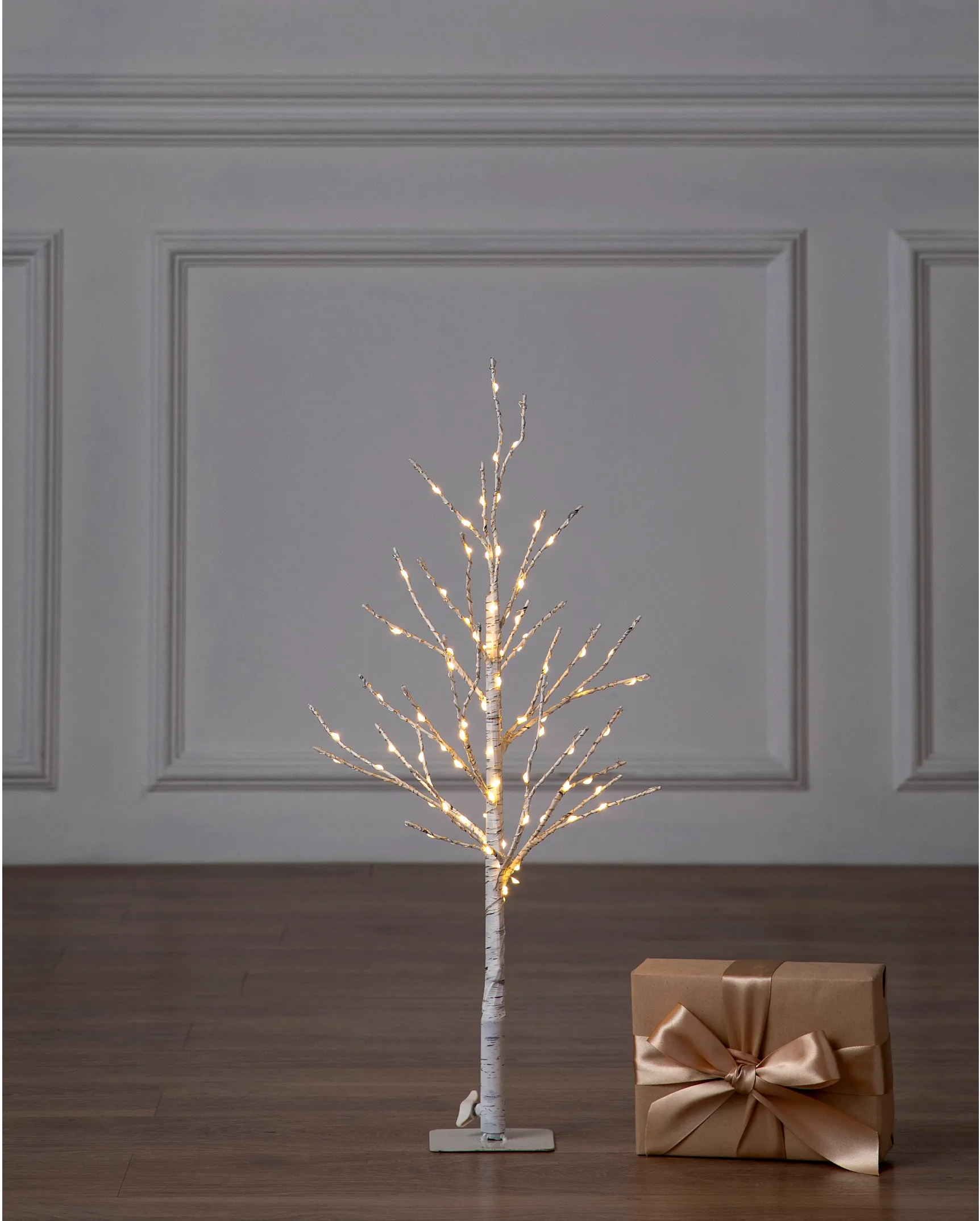 Pre lit best sale birch tree