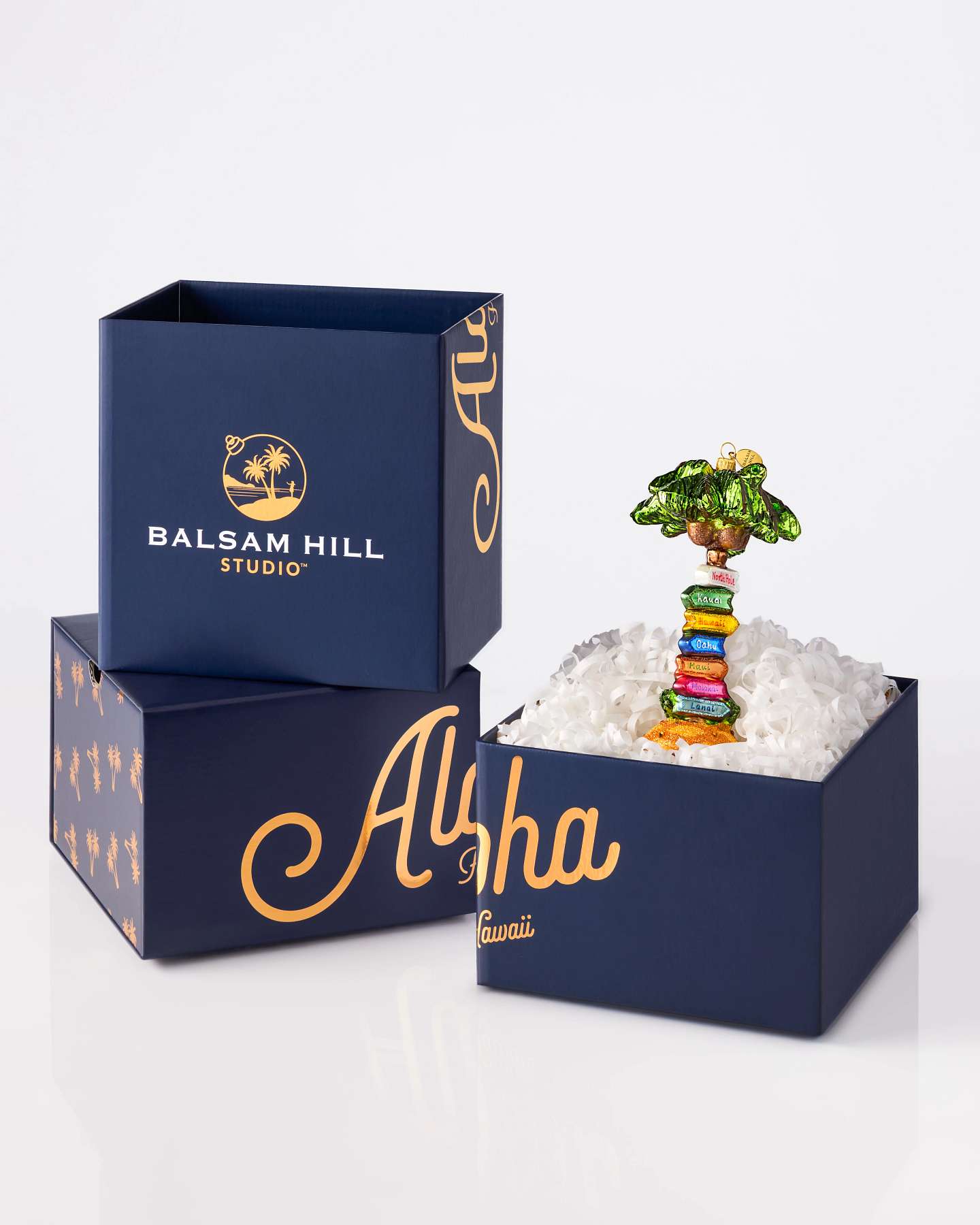 Balsam Hill Studio Hawaii Road Sign Ornament