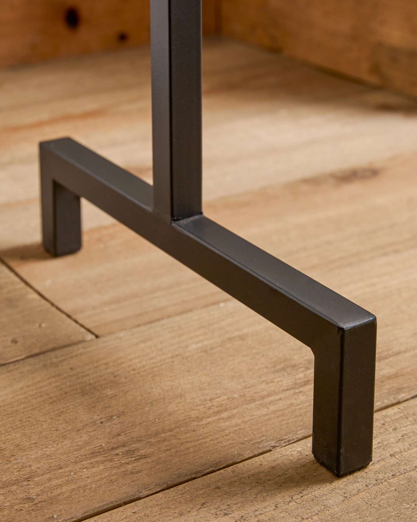 Black Freestanding Stocking Holder