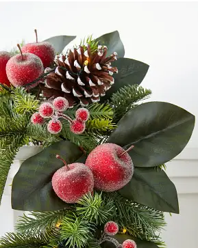 Festive Sugared Apple Harvest Garland Festive Sugared Apple Harvest Garland