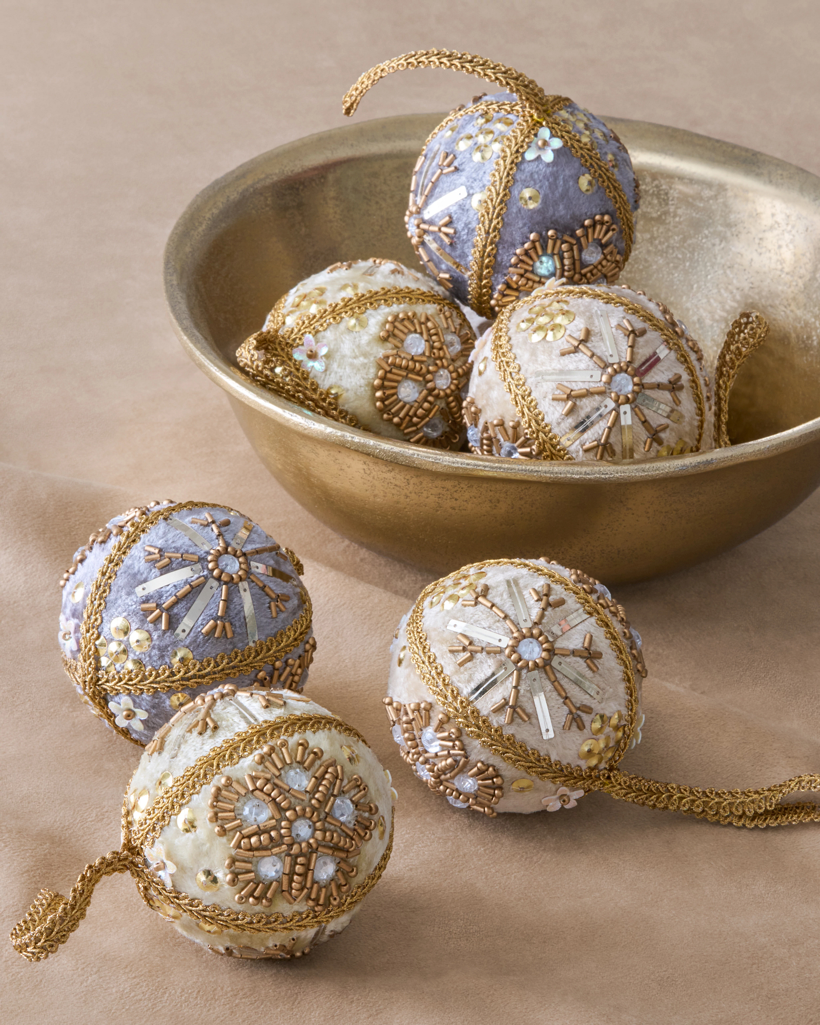 Beaded ornaments hot sale