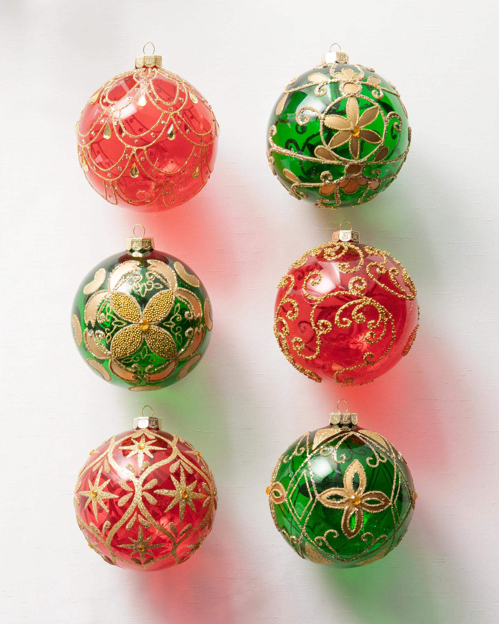 Christmas Cheer Jumbo Ornament Set