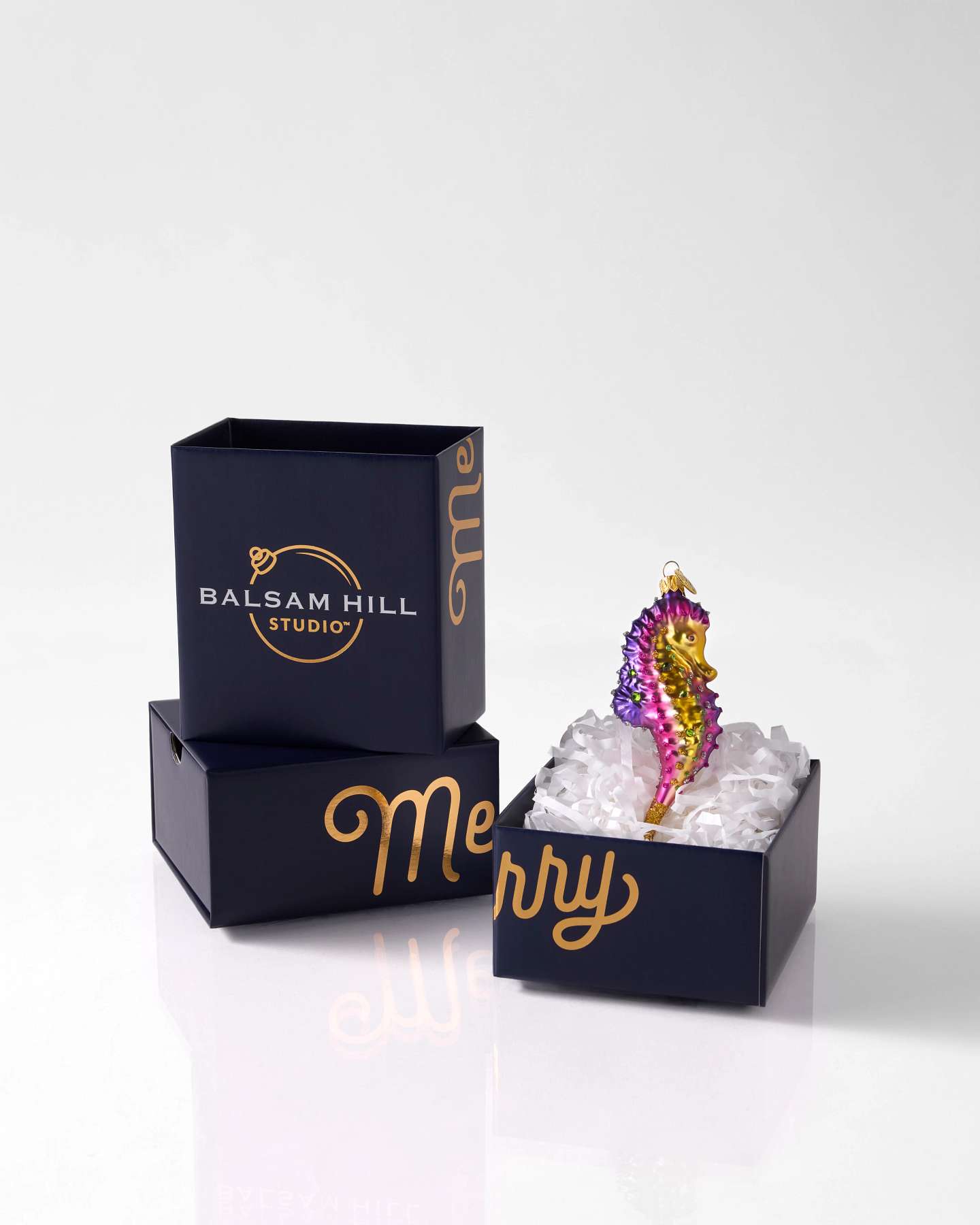Balsam Hill Studio Seahorse Ornament