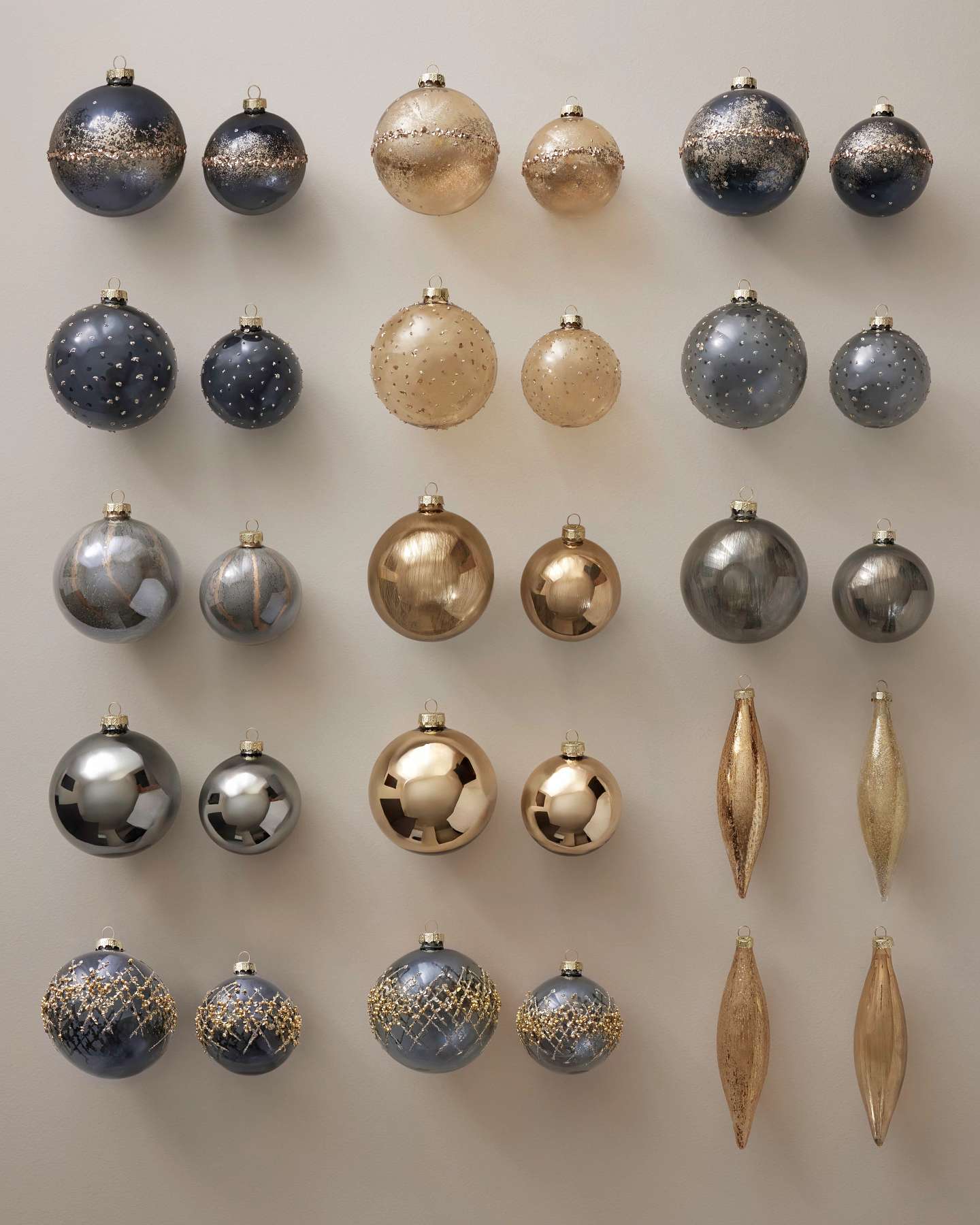 Celestial Magic Main Glass Baubles, Set of 30