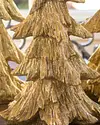 Golden Christmas Tabletop Trees, Set of 3 by Balsam Hill Closeup 10