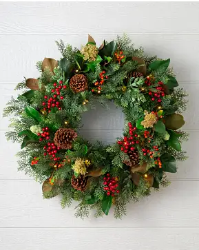Outdoor Magnolia Ridge Wreath Outdoor Magnolia Ridge Wreath