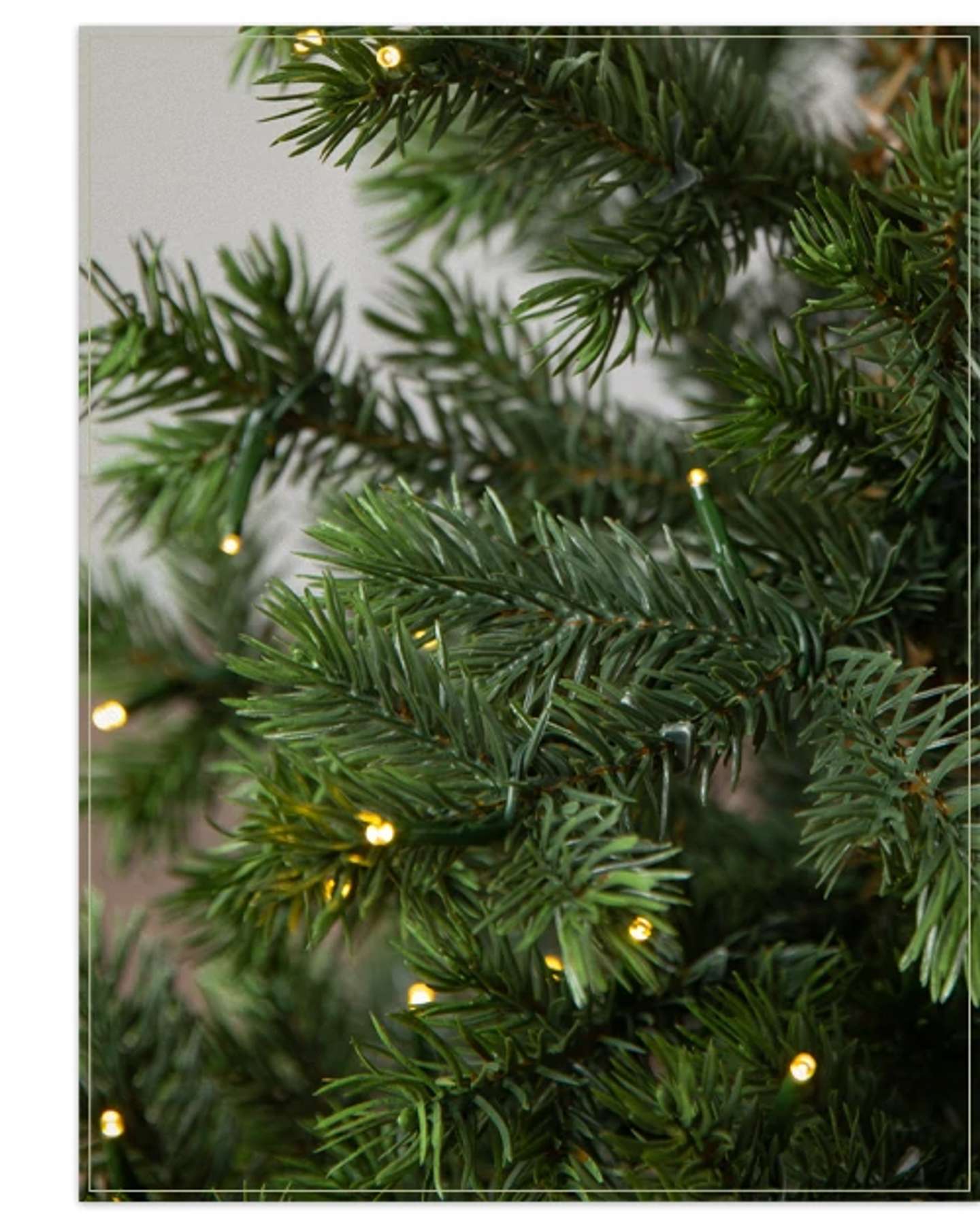 Balsam Hill Yukon Spruce Potted Artificial Christmas Tree Product Display