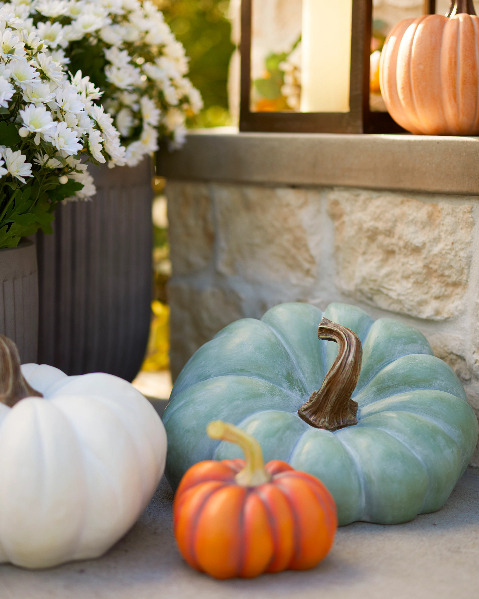 Outdoor Fairytale Heirloom Pumpkin Set | Balsam Hill