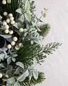 White Berry and Sage Advent Wreath by Balsam Hill