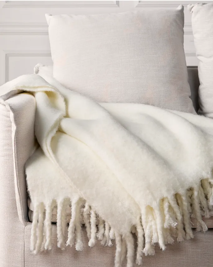 Mohair online throw pillows