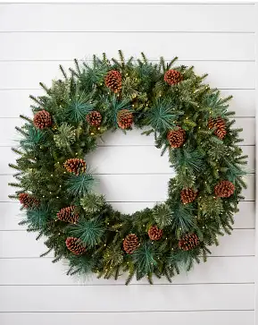 Outdoor Mixed Evergreen Wreath Outdoor Mixed Evergreen Wreath