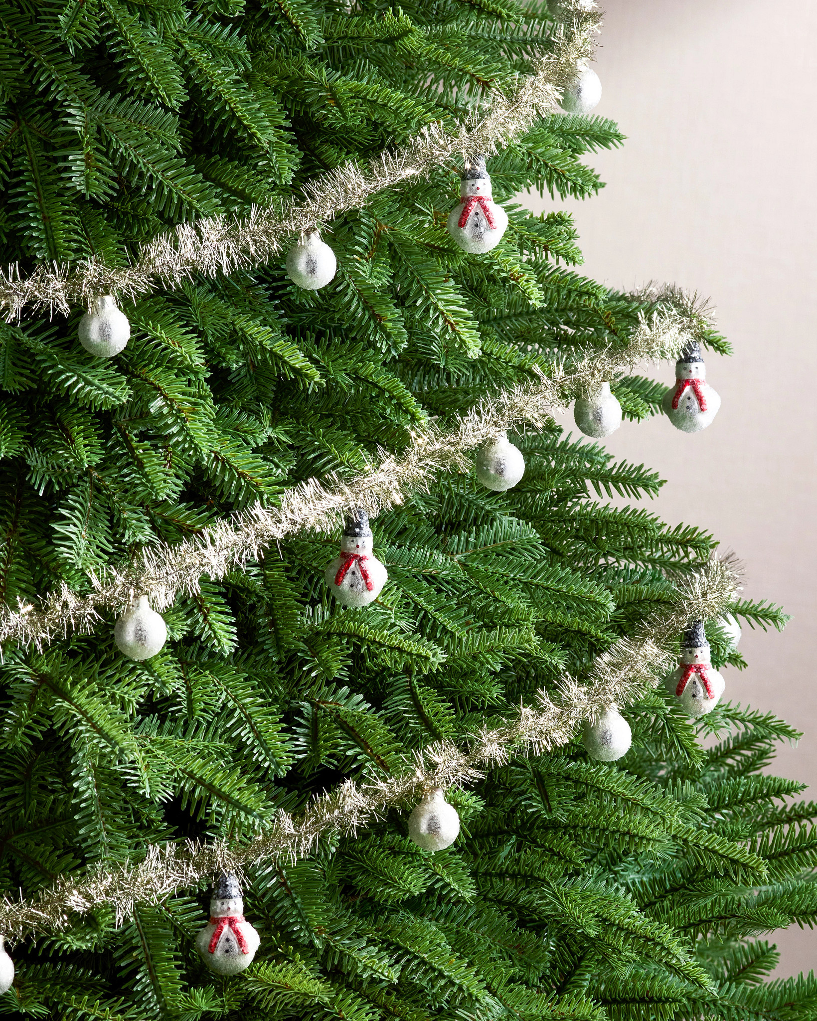 Vintage Snowman Tree Garland Set