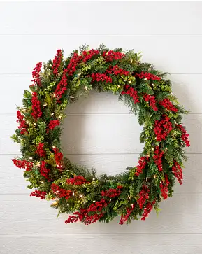 Outdoor Berry Burst Wreath Outdoor Berry Burst Wreath