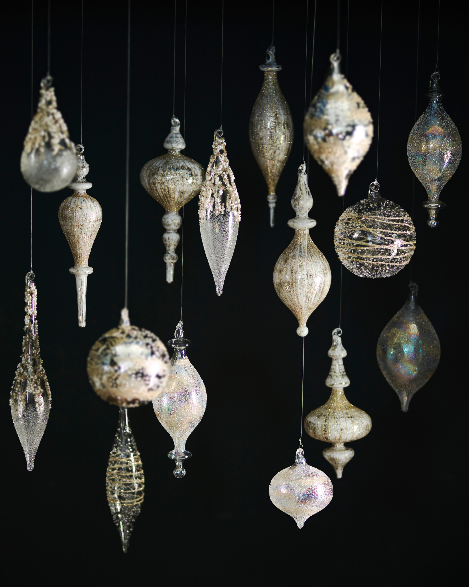 Winter White Christmas Ornament Set Balsam Hill