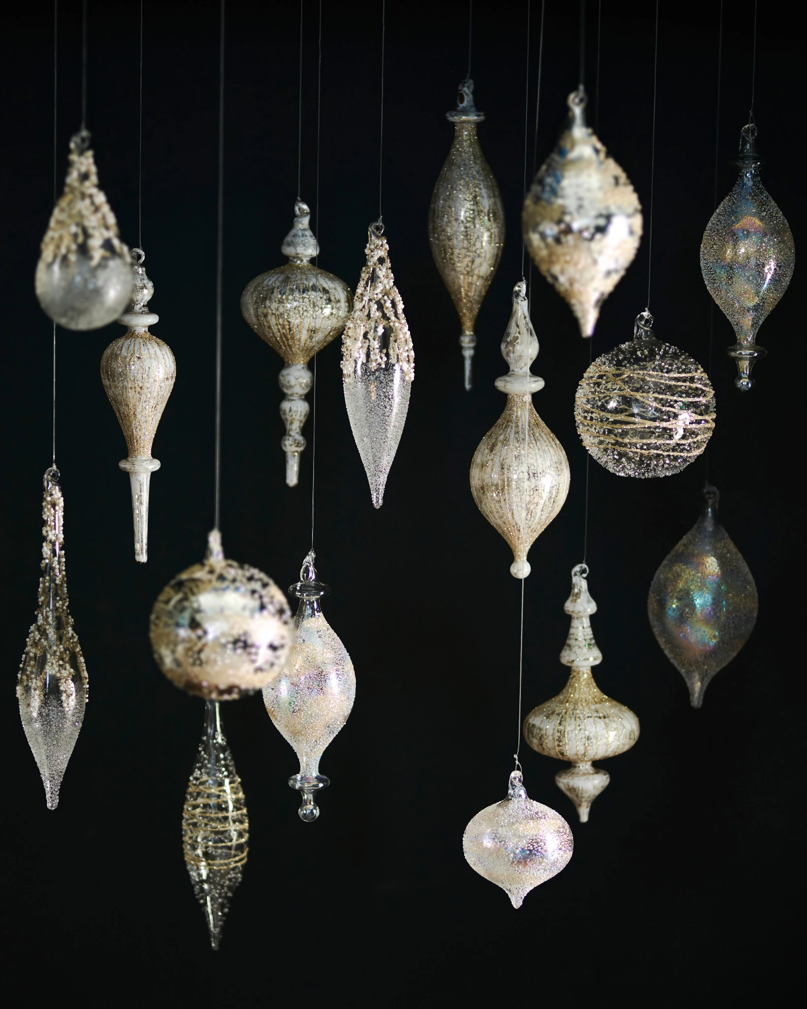 Winter White Ornament Set by Balsam Hill Lifestyle 70