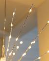 Silver Outdoor LED Starburst Lights by Balsam Hill Closeup 20