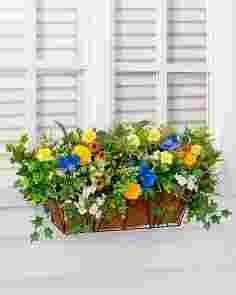 Outdoor Summer Breeze Window Box by Balsam Hill