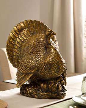 Bronzed Tabletop Turkey Bronzed Tabletop Turkey