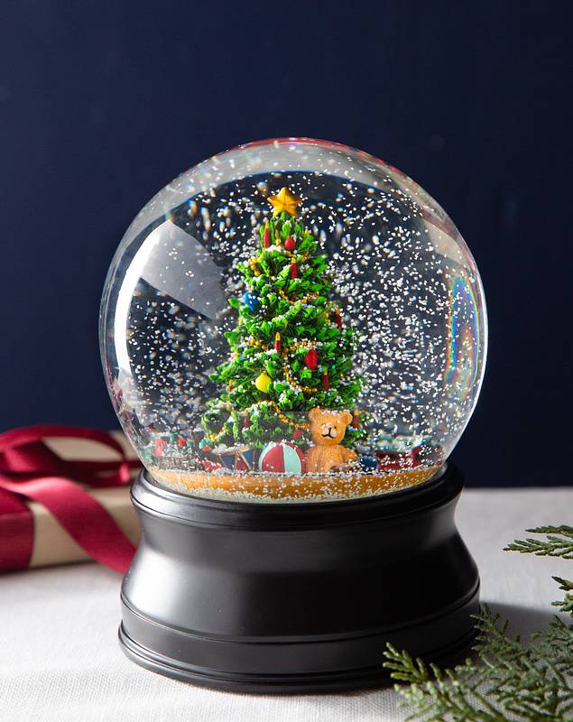 Christmas Moments Musical Snow Globe | Balsam Hill