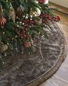 Ivory Lodge Faux Fur Tree Skirt by Balsam Hill Lifestyle 70