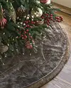 Ivory Lodge Faux Fur Tree Skirt by Balsam Hill Lifestyle 70