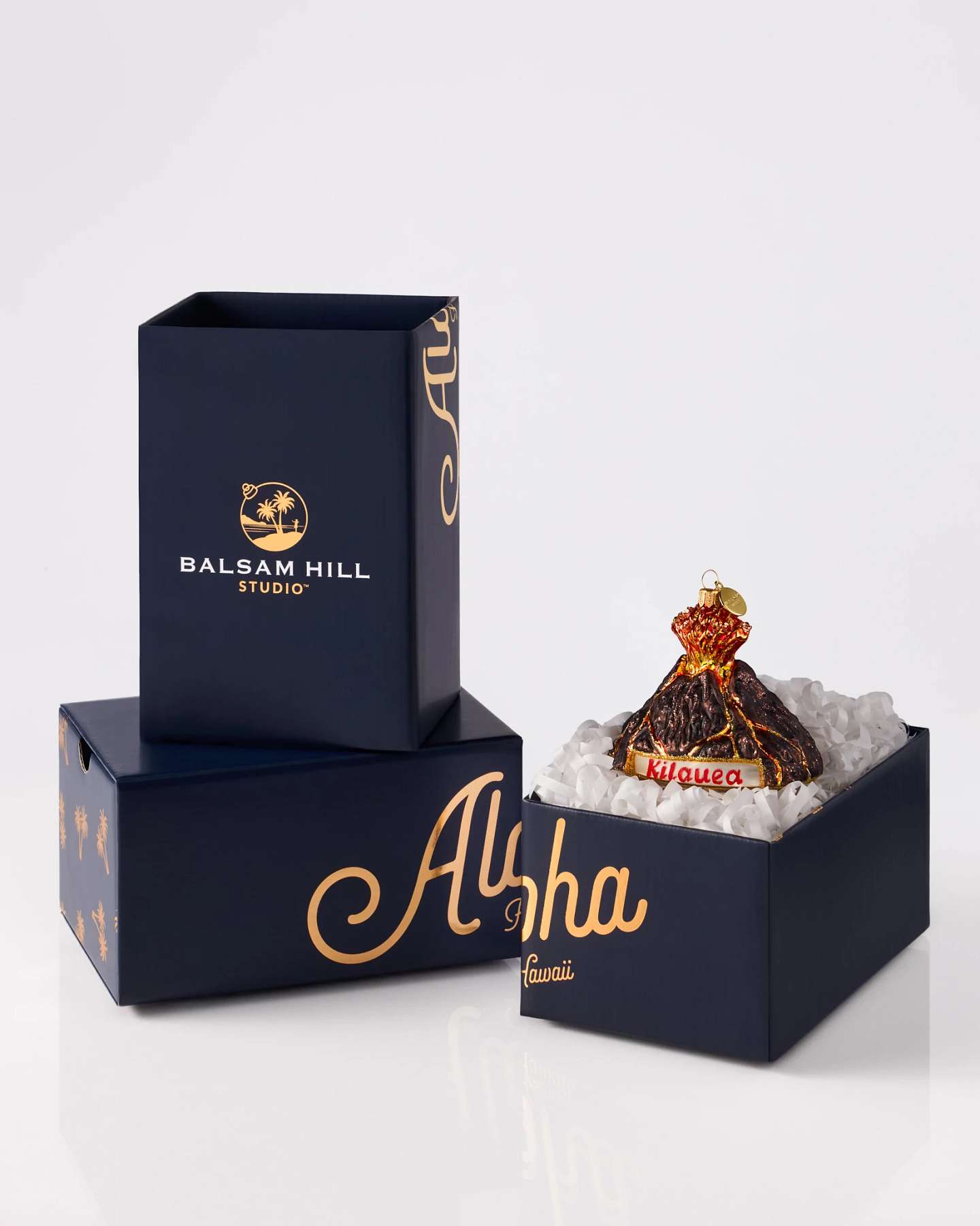 Balsam Hill Studio Volcano Ornament