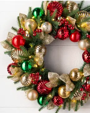 Künstliche Adventskränze ab 70 cm bis 80 cm