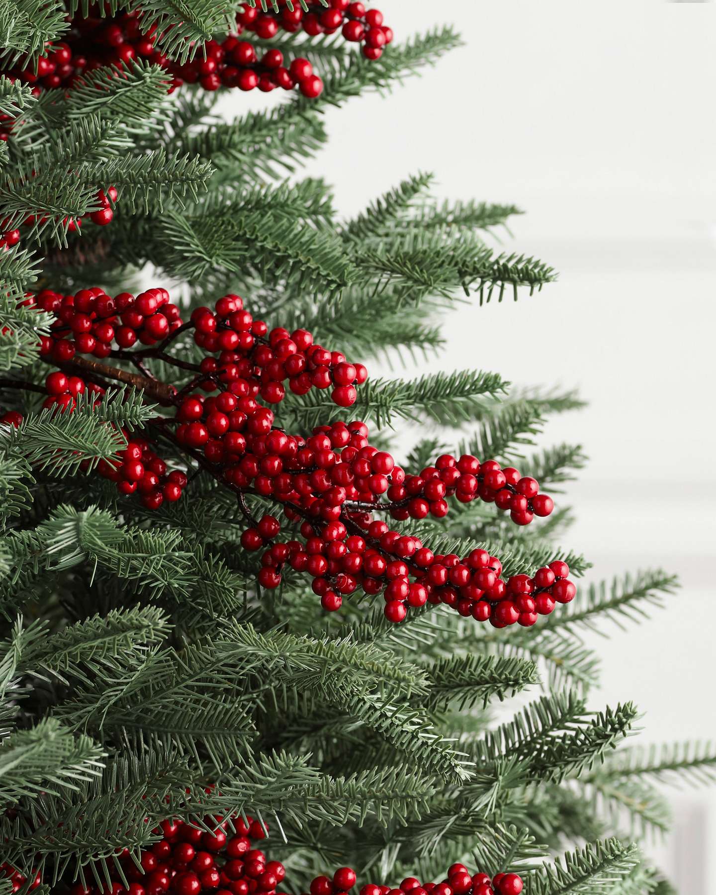 Balsam Hill Small Red Berry Picks Set of 12 in Holiday Decor